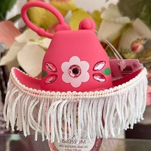 🆕🪷 BATH & BODY WORKS “PINK COWGIRL HAT” POCKETBAC HOLDER. BRAND NEW!
